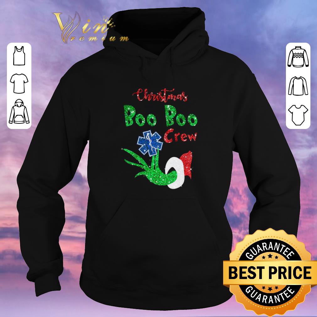 Original Christmas Boo Boo Crew EMS Star of Life Grinch shirt 4 - Original Christmas Boo Boo Crew EMS Star of Life Grinch shirt