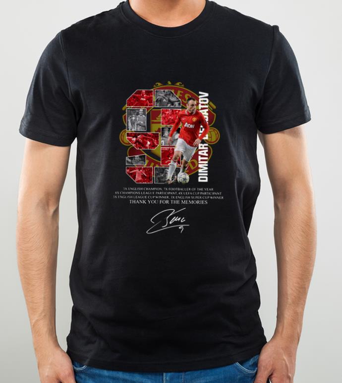 Original Dimitar Berbatov thank you for the memories signature shirt 4 - Original Dimitar Berbatov thank you for the memories signature shirt