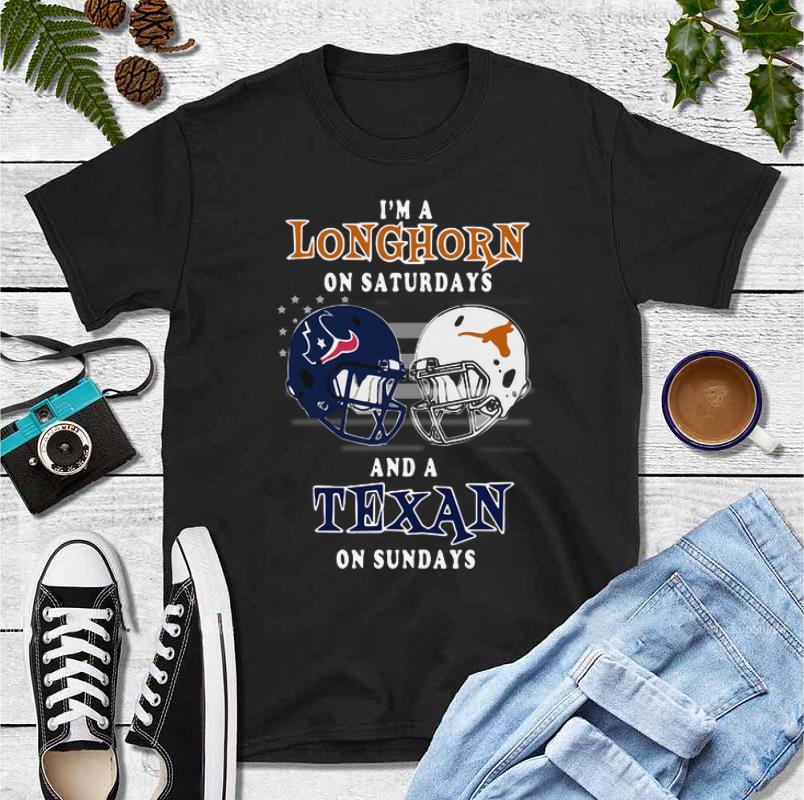 Original I m a Longhorn on Saturdays and a Texan on Sundays shirt 4 - Original I’m a Longhorn on Saturdays and a Texan on Sundays shirt