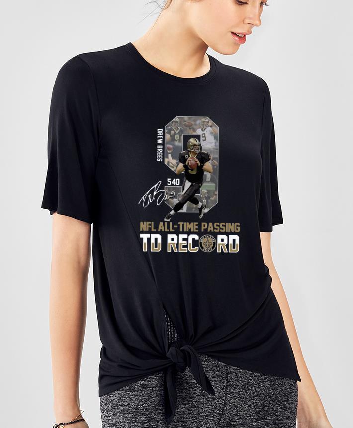 Original New Orleans Saints 09 Drew Brees NFL All Time Passing TD Record shirt 4 - Original New Orleans Saints 09 Drew Brees NFL All Time Passing TD Record shirt
