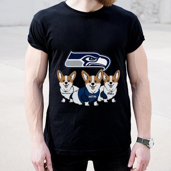 Original Seattle Seahawks Corgi shirt 4 - Original Seattle Seahawks Corgi shirt