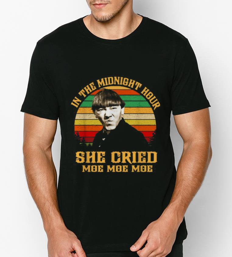 Original Three Stooges in the midnight hour she cried moe moe moe vintage shirt 4 - Original Three Stooges in the midnight hour she cried moe moe moe vintage shirt