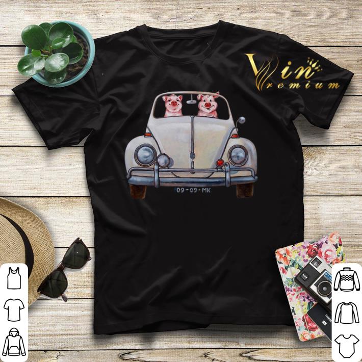 Pigs driving Volkswagen car shirt sweater Pigs driving Volkswagen car shirt sweater 4 - Pigs driving Volkswagen car shirt sweater