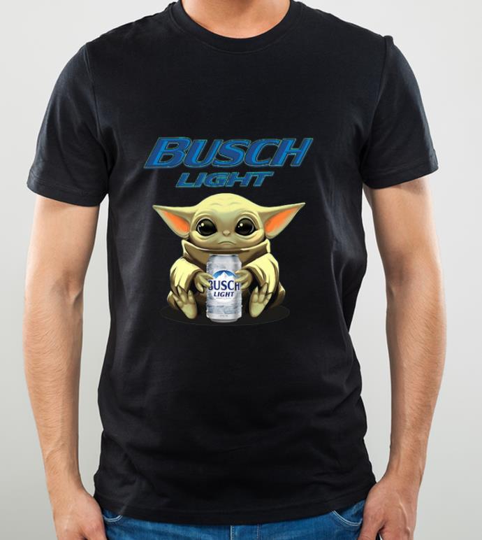 Premium Baby Yoda Hug Busch Light shirt 4 - Premium Baby Yoda Hug Busch Light shirt