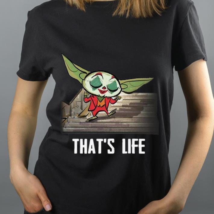 Premium Baby Yoda Joker Dancing That s Life shirt 4 - Premium Baby Yoda Joker Dancing That’s Life shirt