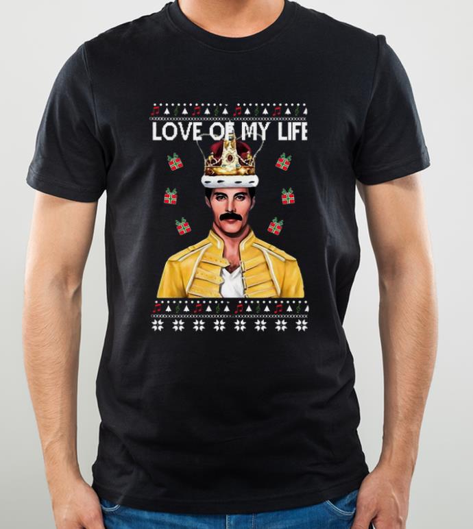 Premium Freddie Mercury Love of my life ugly Christmas shirt 4 - Premium Freddie Mercury Love of my life ugly Christmas shirt