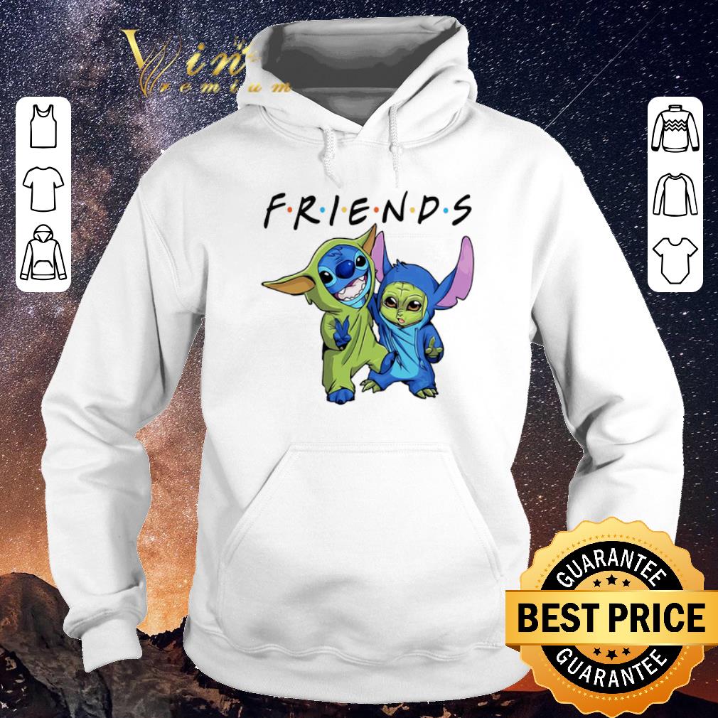 Premium Friends Baby Stitch and Baby Yoda Disney shirt sweater 4 - Premium Friends Baby Stitch and Baby Yoda Disney shirt sweater
