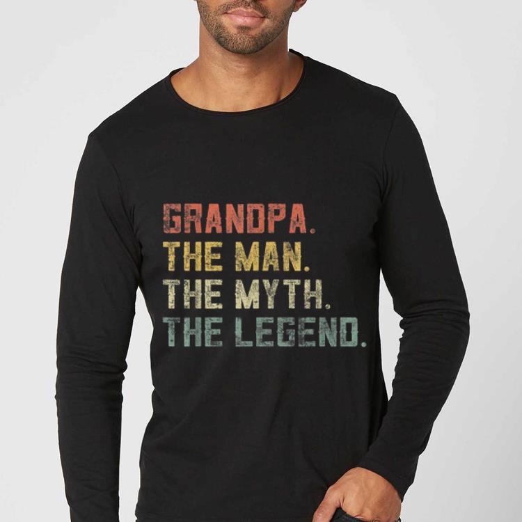 Premium Grandpa The Man The Myth The Legend Vintage shirt 4 - Premium Grandpa The Man The Myth The Legend Vintage shirt