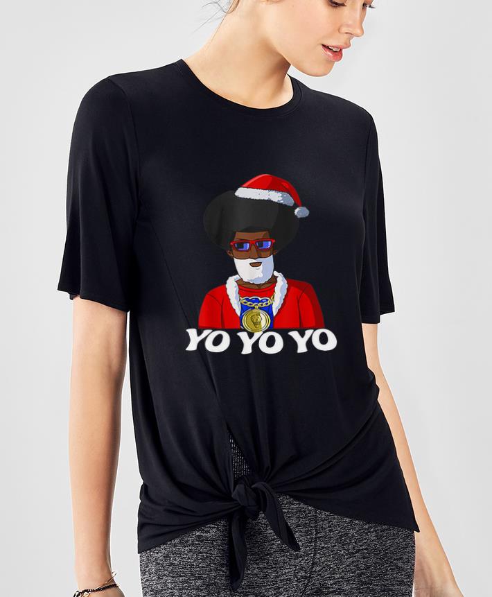 Premium Hip Hop Santa Claus Gangster Yo Yo Yo Christmas shirt 4 - Premium Hip Hop Santa Claus Gangster Yo Yo Yo Christmas shirt