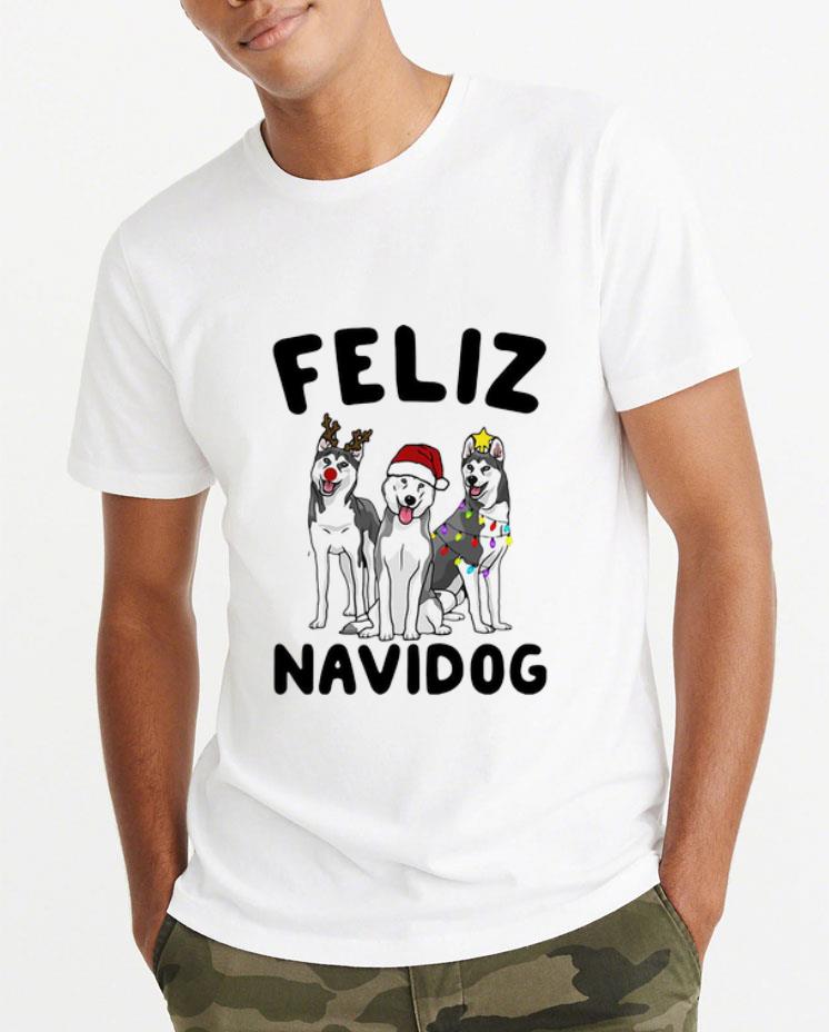 Premium Husky Feliz Navidog Christmas shirt 4 - Premium Husky Feliz Navidog Christmas shirt