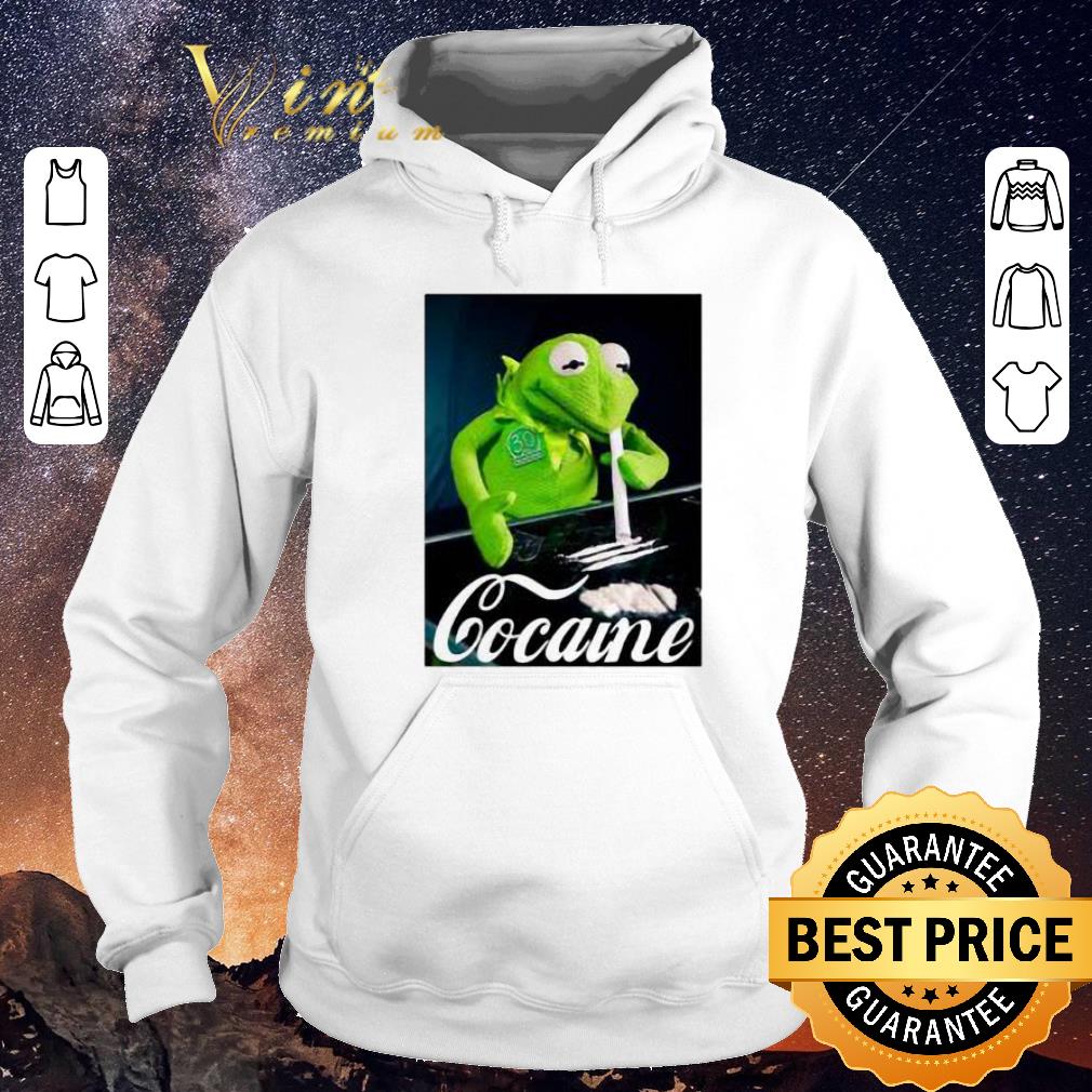 Premium Kermit The Frog Snorting Crack Cocaine shirt sweater 4 - Premium Kermit The Frog Snorting Crack Cocaine shirt sweater