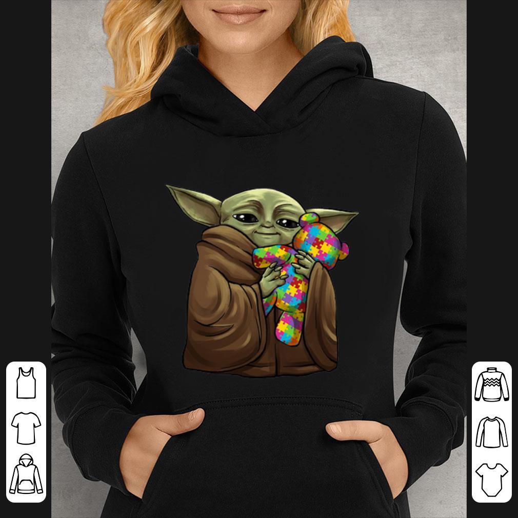 Premium Master Yoda Hug Teddy Autism shirt 4 - Premium Master Yoda Hug Teddy Autism shirt