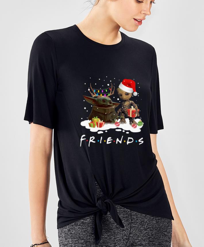 Premium Santa Baby Yoda And Baby Groot Friends Merry Christmas shirt 4 - Premium Santa Baby Yoda And Baby Groot Friends Merry Christmas shirt