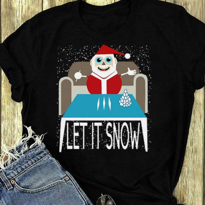 Premium Walmart Cocaine Santa Let It Snow shirt 4 - Premium Walmart Cocaine Santa Let It Snow shirt