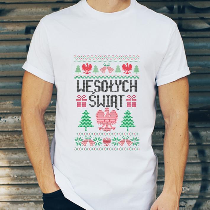 Premium Wesolych Swiat Ugly Christmas shirt 4 - Premium Wesolych Swiat Ugly Christmas shirt
