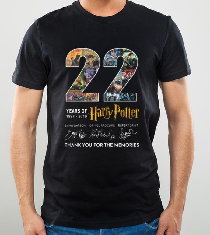 Pretty 22 Years Of Harry Potter Signatures Thank You For The Memories shirt 4 - Pretty 22 Years Of Harry Potter Signatures Thank You For The Memories shirt
