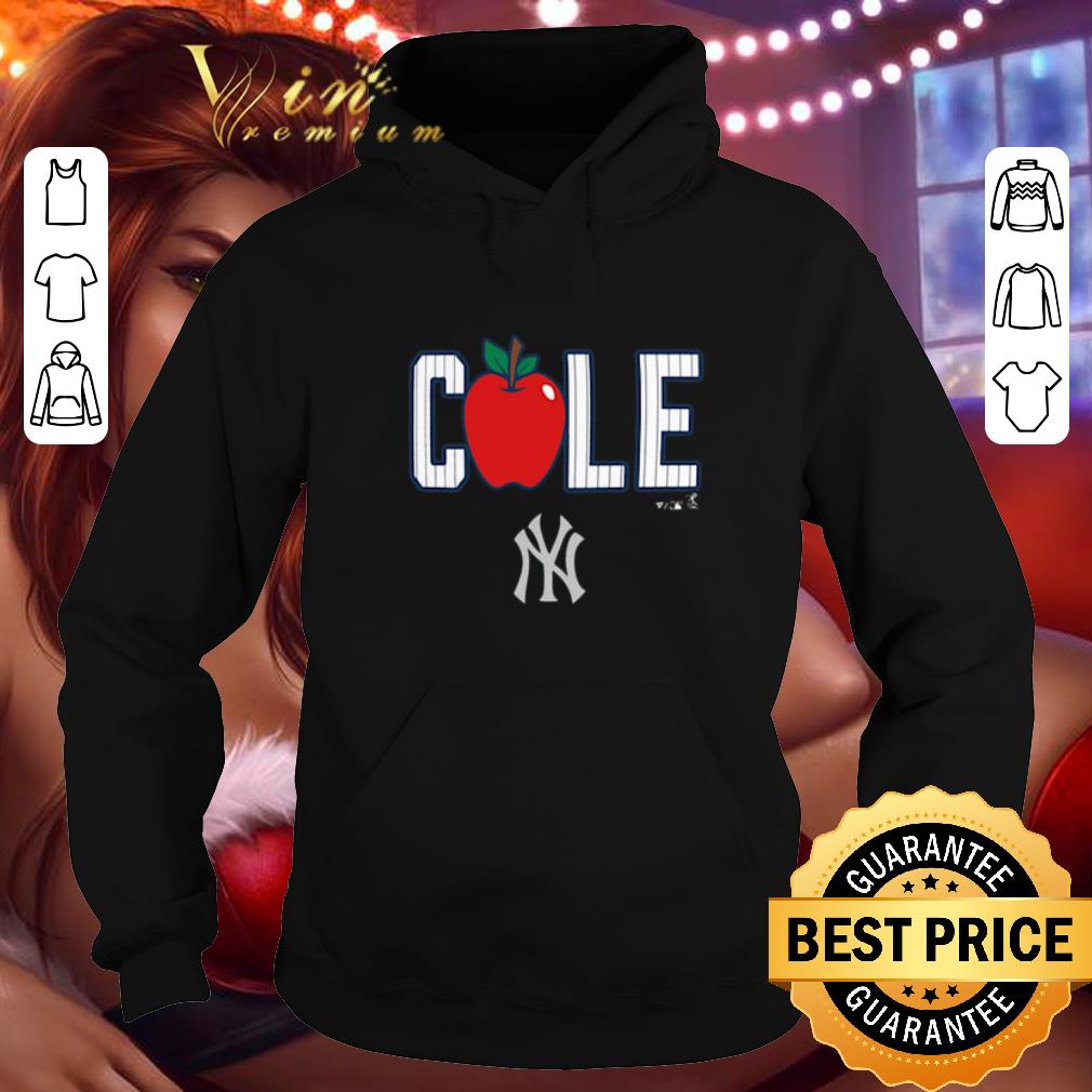 Pretty 45 Gerrit Cole New York Yankees Apple shirt 4 - Pretty 45 Gerrit Cole New York Yankees Apple shirt