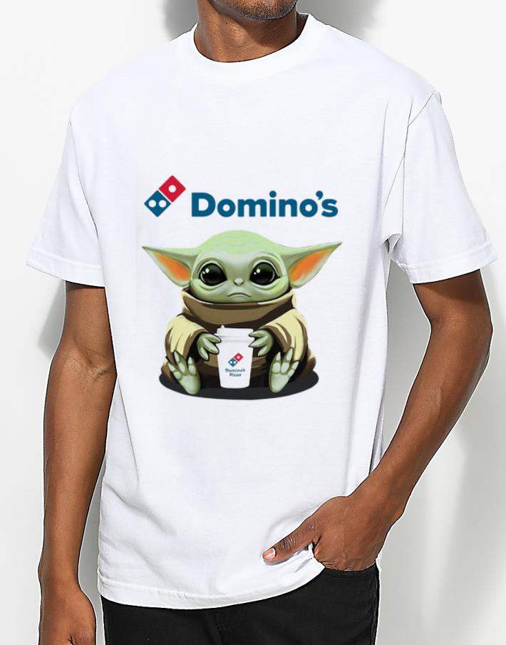 Pretty Baby Yoda Hug Domino s shirt 4 - Pretty Baby Yoda Hug Domino’s shirt