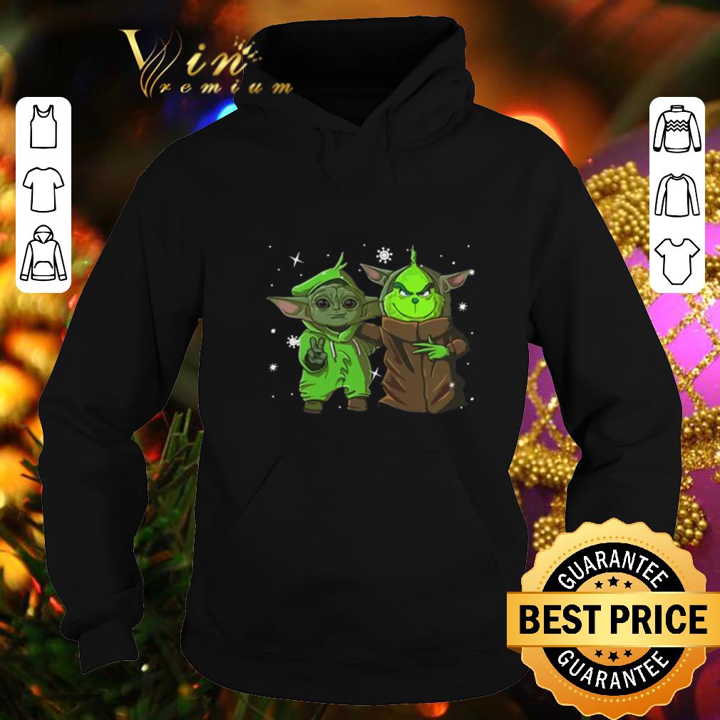 Pretty Baby Yoda and Grinch Christmas shirt 4 - Pretty Baby Yoda and Grinch Christmas shirt