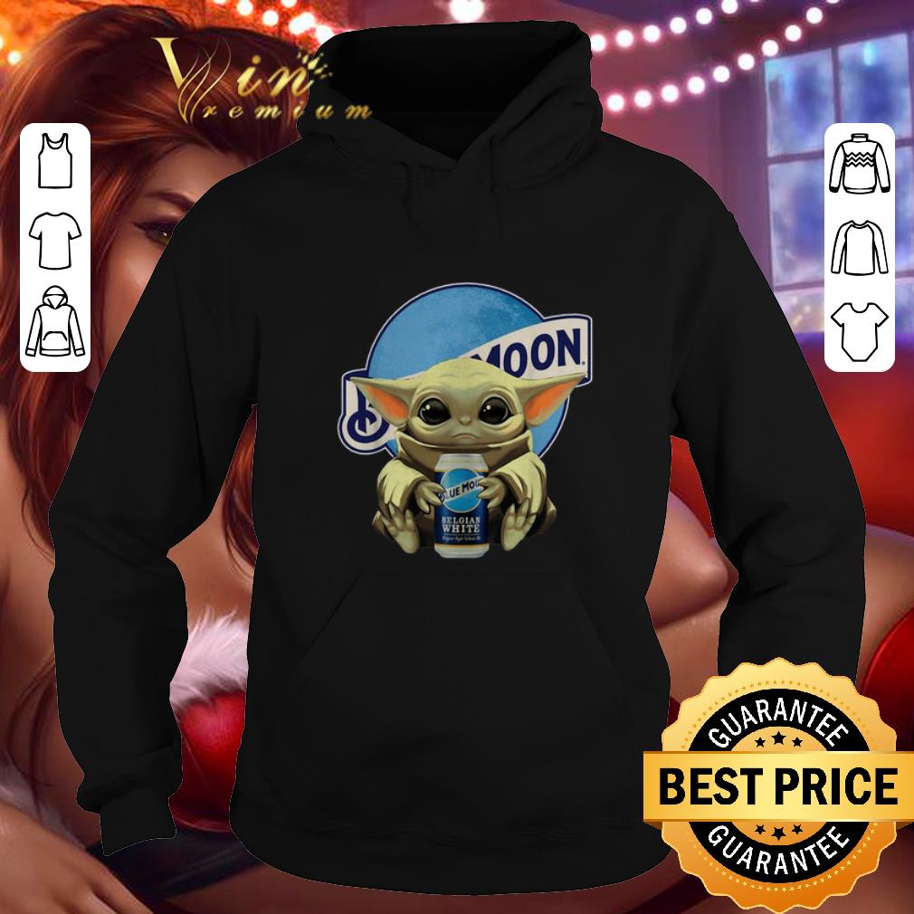 Pretty Baby Yoda hug Blue Moon Star Wars shirt 4 - Pretty Baby Yoda hug Blue Moon Star Wars shirt