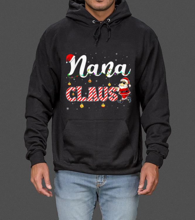 Pretty Cute Christmas Nana Santa Hat Gift Matching Family Xmas sweater 4 - Pretty Cute Christmas Nana Santa Hat Gift Matching Family Xmas sweater
