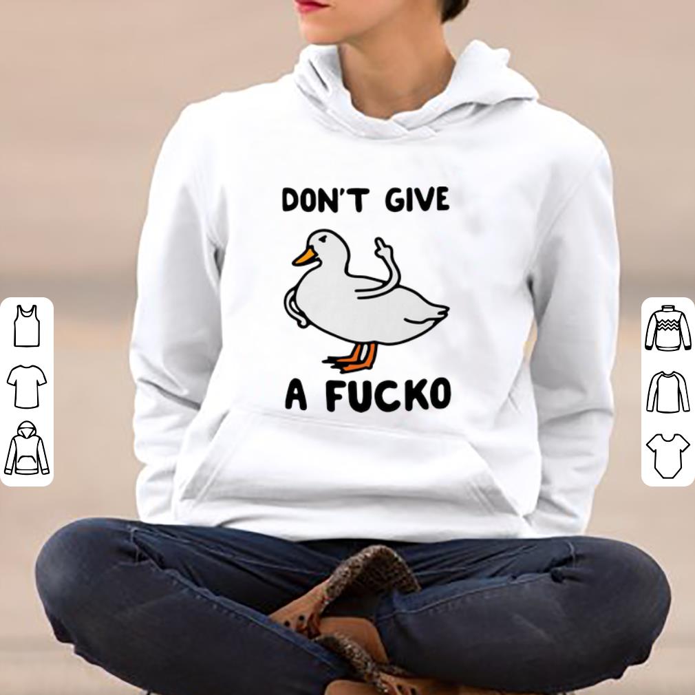 Pretty Duck Middle Finger Don t Give A Fucko shirt 4 - Pretty Duck Middle Finger Don’t Give A Fucko shirt