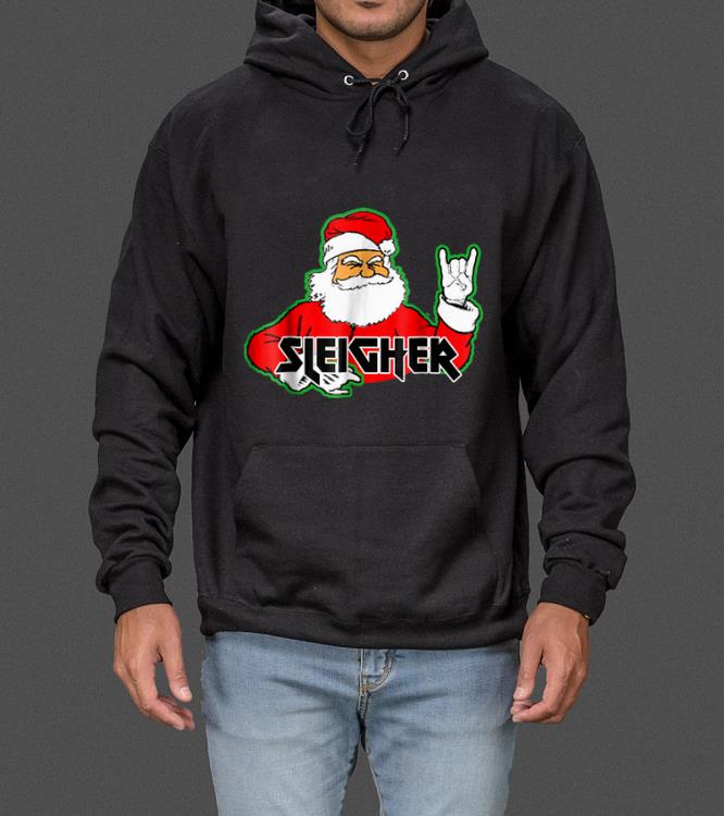 Pretty FUNNY Santa Sleigher Slayer Heavy Metal Ugly Christmas sweater 4 - Pretty FUNNY Santa Sleigher Slayer Heavy Metal Ugly Christmas sweater