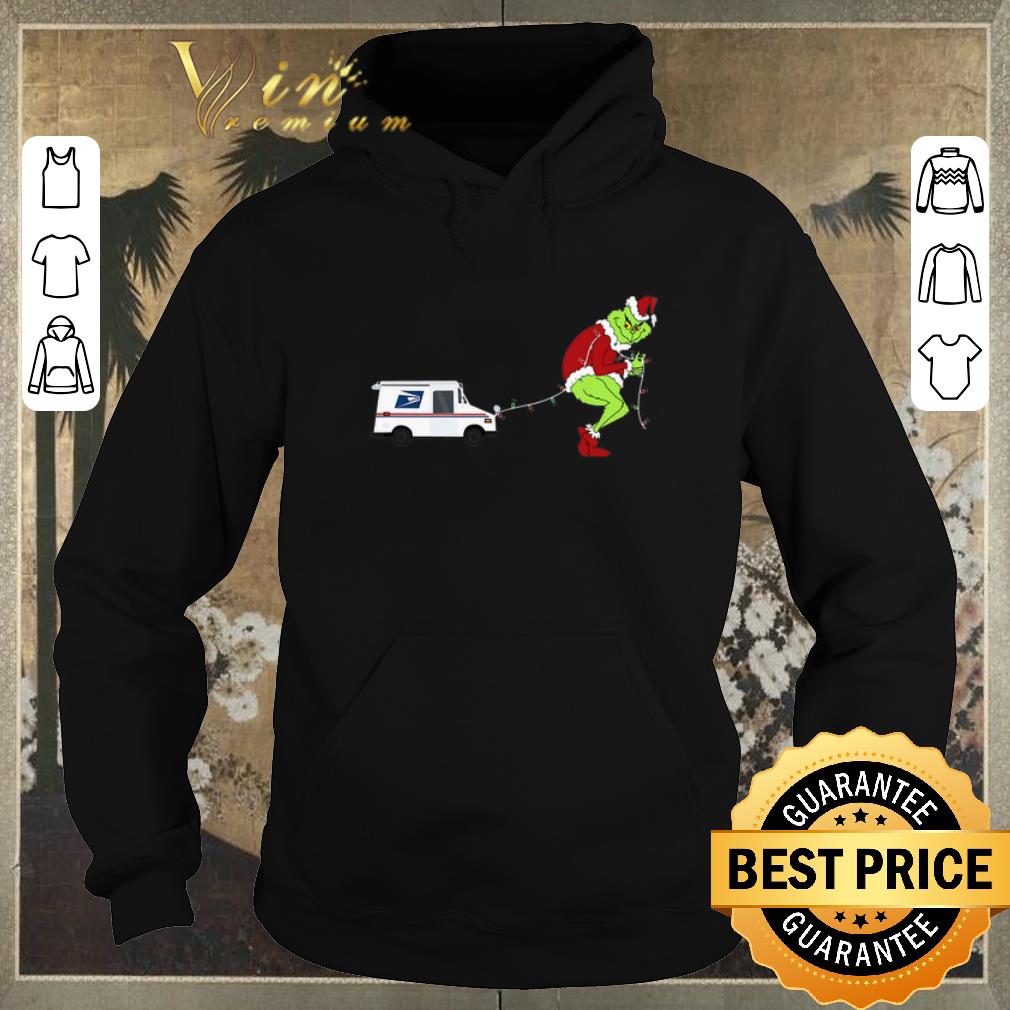 Pretty Grinch United States Postal Service Christmas shirt sweater 4 - Pretty Grinch United States Postal Service Christmas shirt sweater