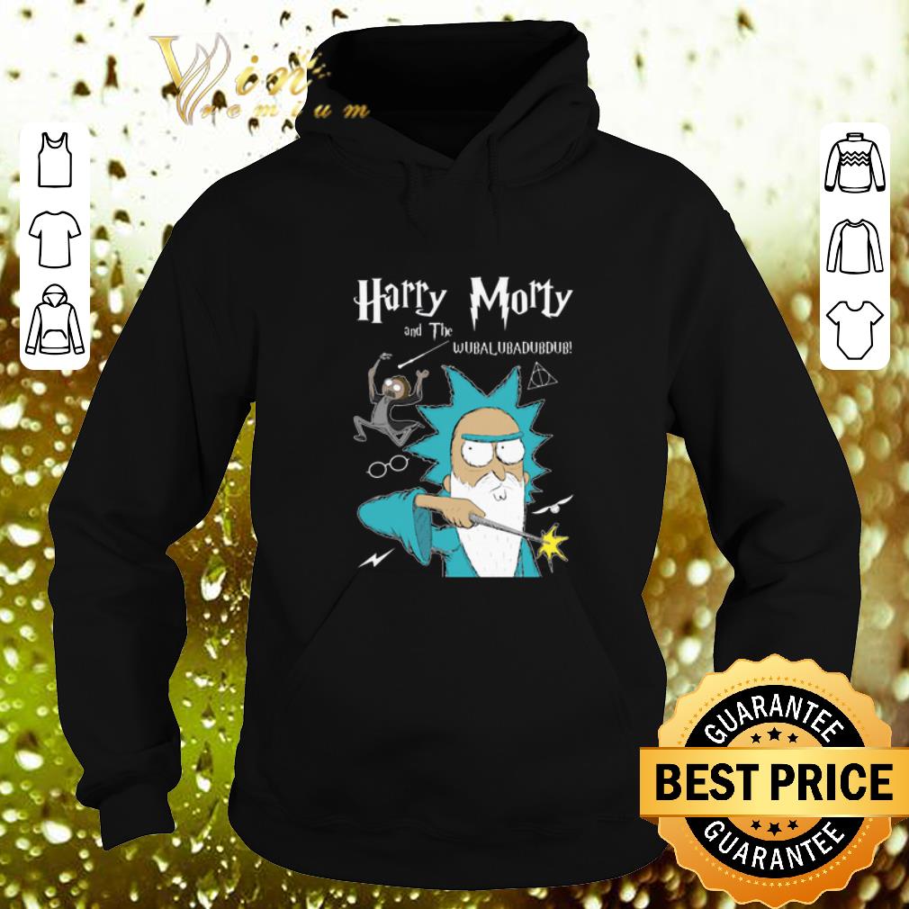 Pretty Harry Morty and the Wubalubadubdub Harry Potter Rick and Morty shirt 4 - Pretty Harry Morty and the Wubalubadubdub Harry Potter Rick and Morty shirt