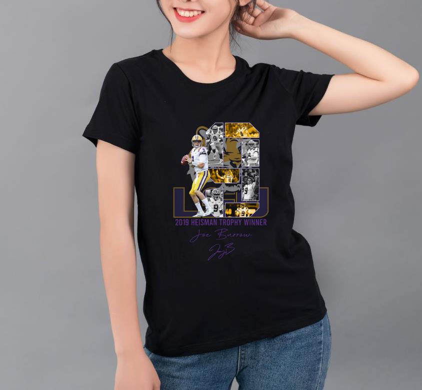 Pretty LSU Tigers 2019 Heisman Trophy winner Joe Burrow signature shirt 4 - Pretty LSU Tigers 2019 Heisman Trophy winner Joe Burrow signature shirt