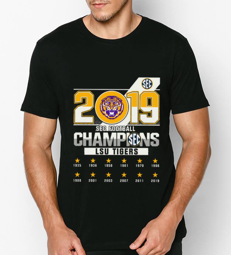 Pretty LSU Tigers 2019 SEC football big 12 Champions shirt 4 - Pretty LSU Tigers 2019 SEC football big 12 Champions shirt