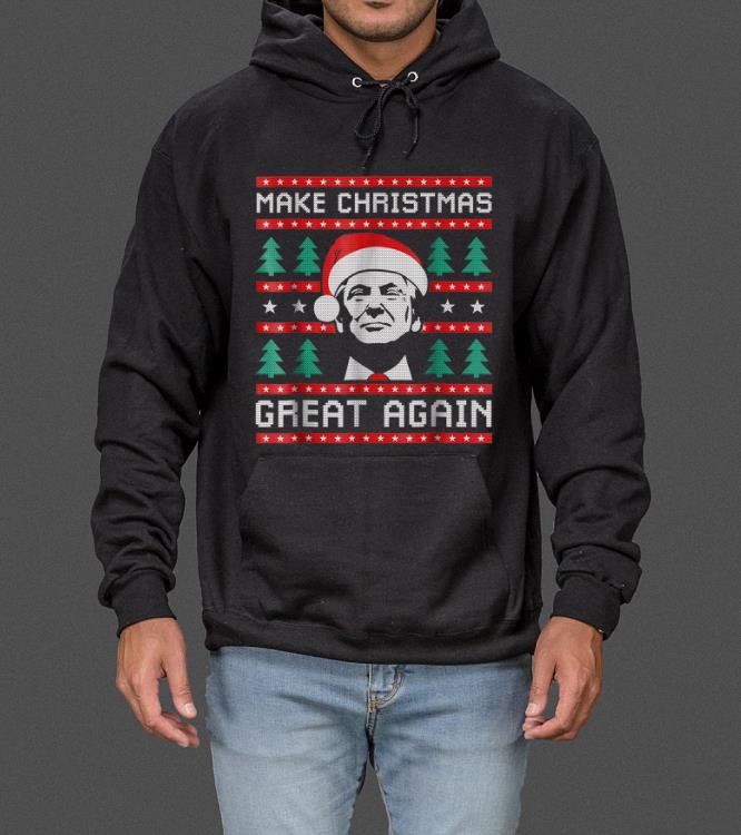 Pretty Make Christmas Great Again Trump sweater 4 - Pretty Make Christmas Great Again Trump sweater