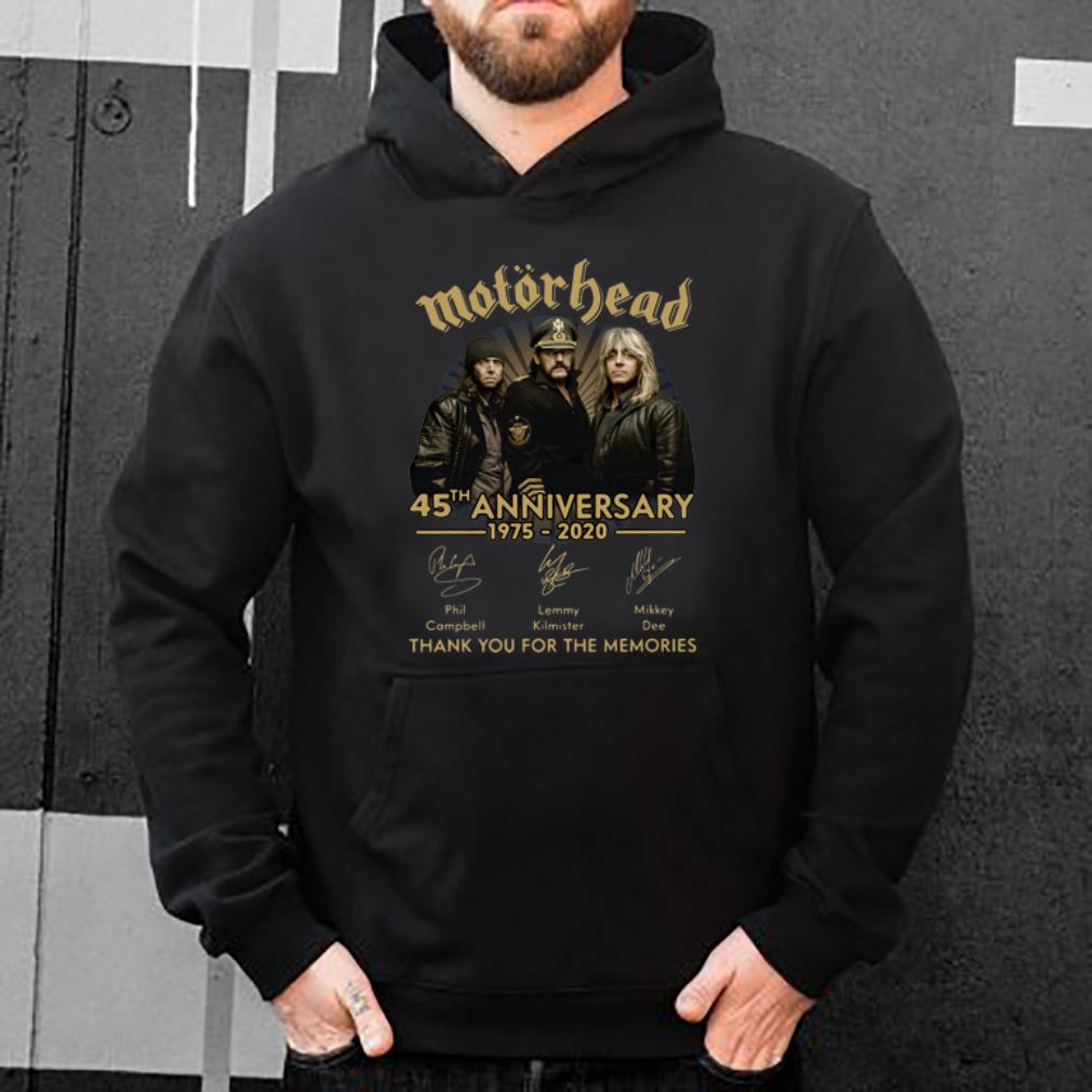 Pretty Motorhead 45th Anniversary 1975 2020 Signatures shirt 4 - Pretty Motorhead 45th Anniversary 1975-2020 Signatures shirt
