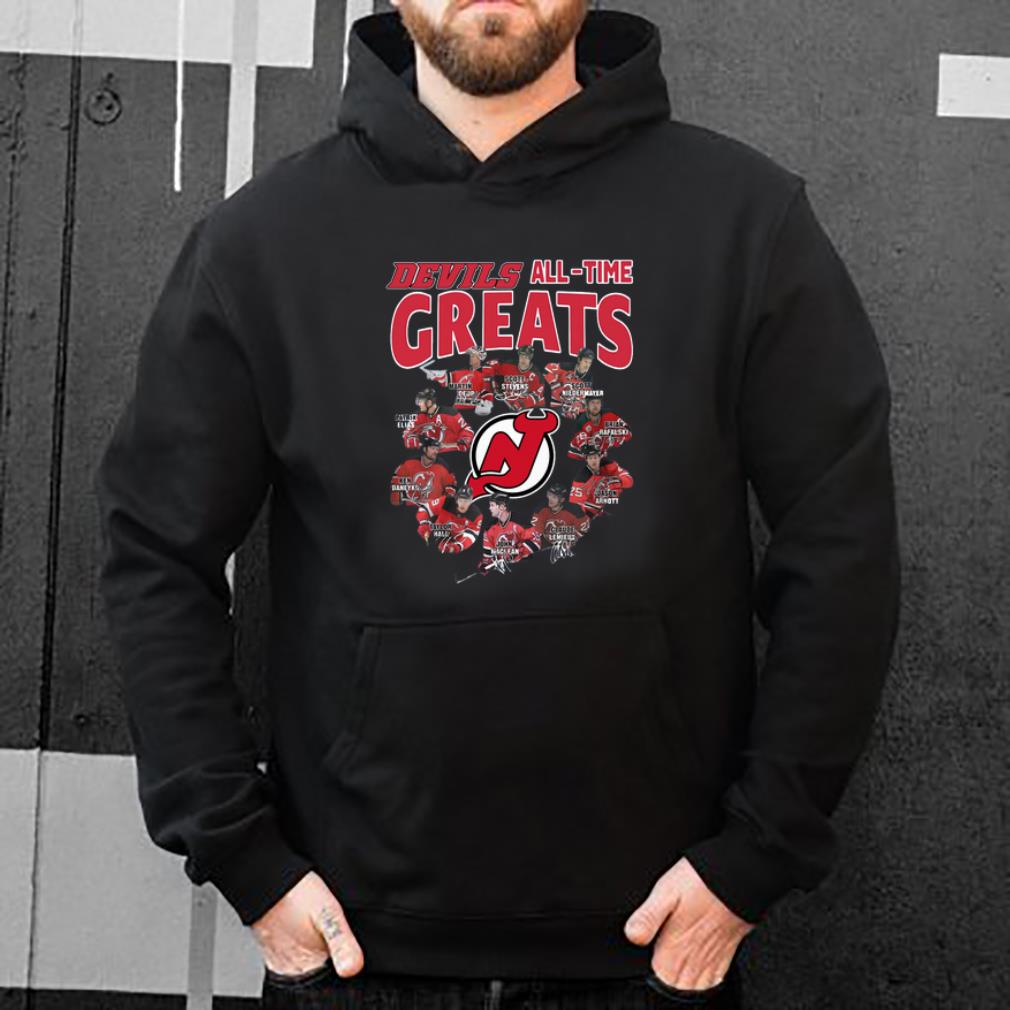 Pretty New Jersey Devils all time great players signatures shirt 4 - Pretty New Jersey Devils all time great players signatures shirt