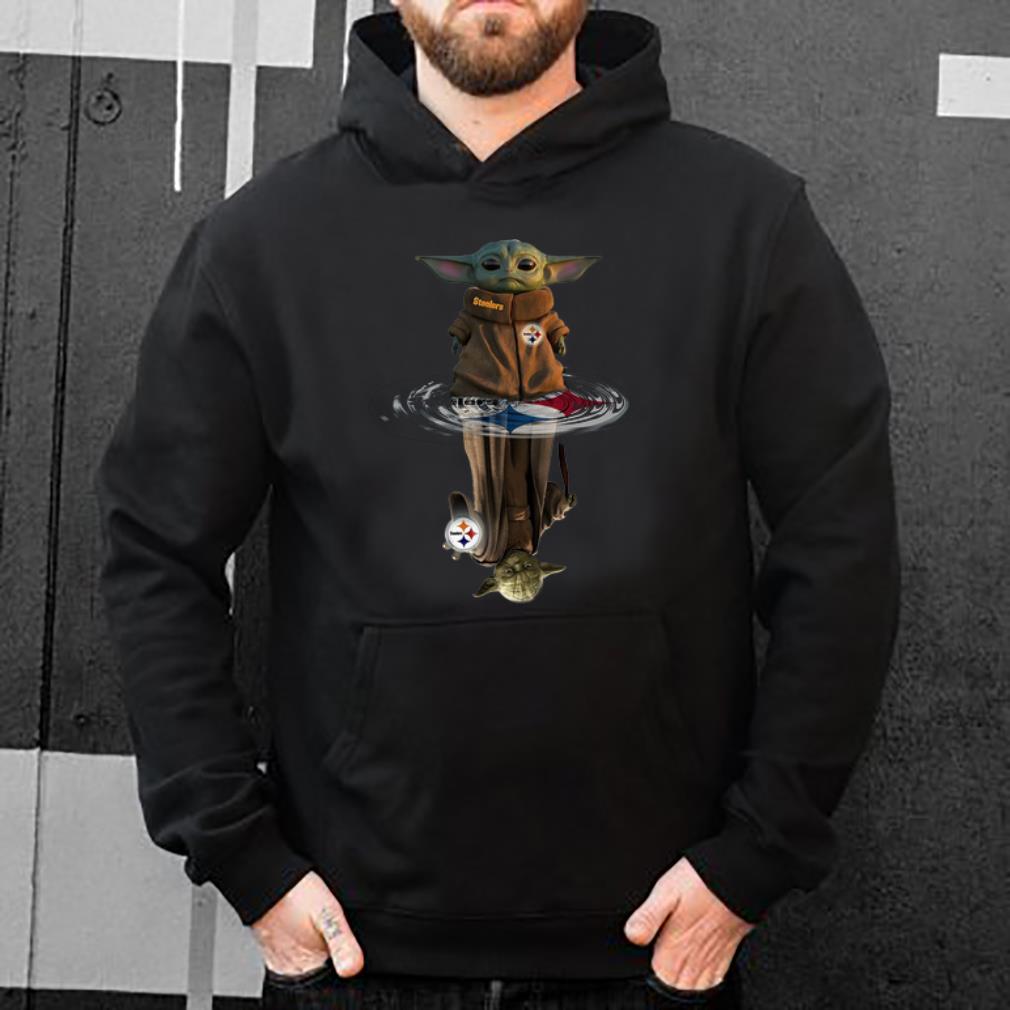 Pretty Pittsburgh Steelers Baby Yoda And Master Yoda Water Reflection shirt 4 - Pretty Pittsburgh Steelers Baby Yoda And Master Yoda Water Reflection shirt