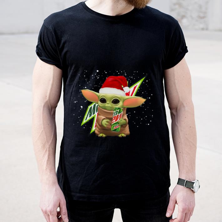 Pretty Santa Baby Yoda Mountain Dew shirt 4 - Pretty Santa Baby Yoda Mountain Dew shirt
