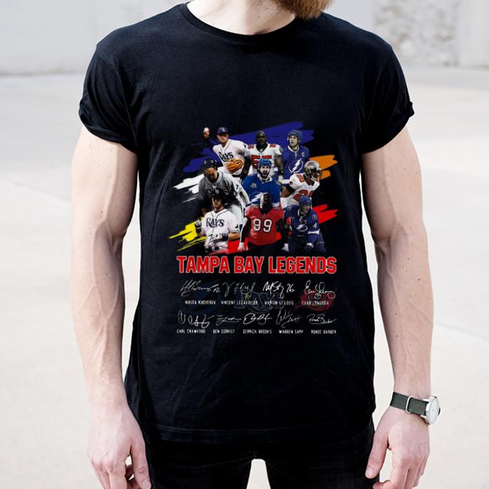 Pretty Tampa Bay Legends Players Signatures shirt 4 - Pretty Tampa Bay Legends Players Signatures shirt