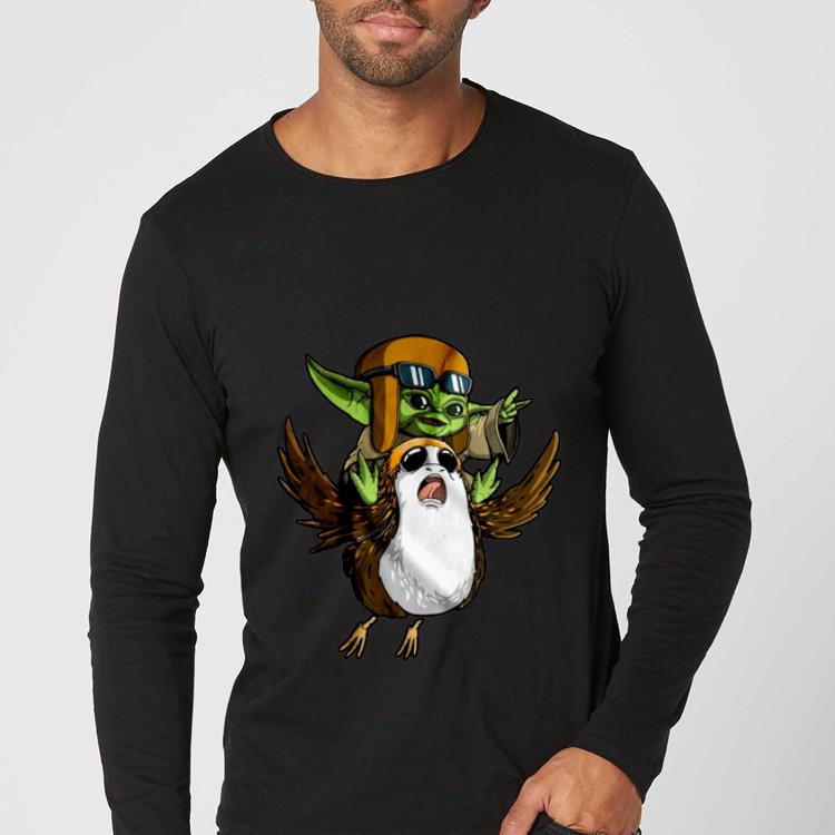 Pretty The Child Baby Yoda Riding Porg shirt 4 - Pretty The Child Baby Yoda Riding Porg shirt