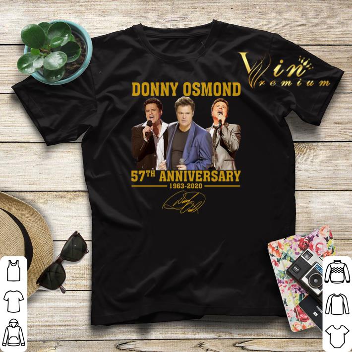 Signature Donny Osmond 57th anniversary 1963 2020 shirt Signature Donny Osmond 57th anniversary 1963 2020 shirt 4 - Signature Donny Osmond 57th anniversary 1963 2020 shirt