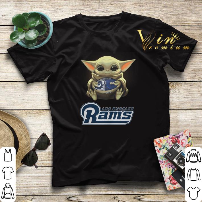 Star Wars Baby Groot hug Los Angeles Rams shirt 4 - Star Wars Baby Groot hug Los Angeles Rams shirt