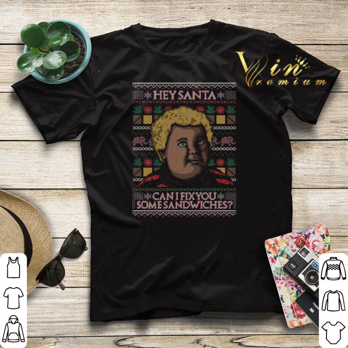 Thurman Merman Hey Santa can I fix you some sandwiches Christmas shirt sweater 4 - Thurman Merman Hey Santa can I fix you some sandwiches Christmas shirt sweater