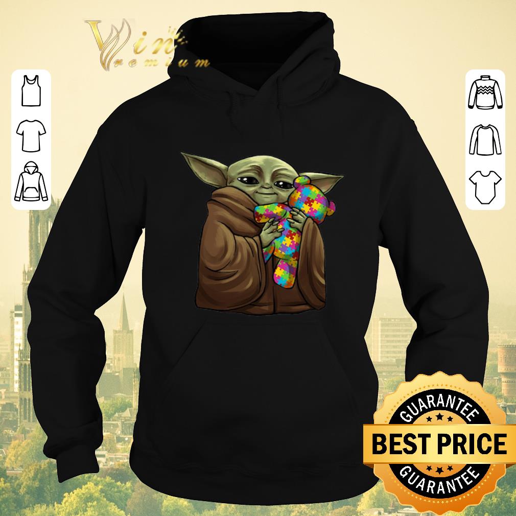 Top Baby Yoda Hug Teddy Autism Disney shirt sweater 4 - Top Baby Yoda Hug Teddy Autism Disney shirt sweater