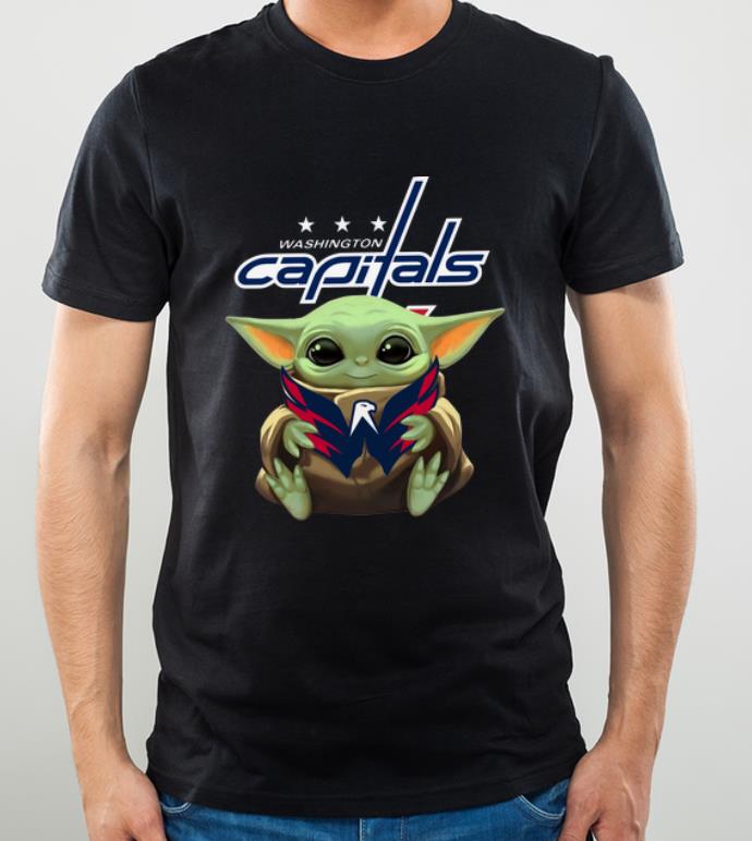 Top Baby Yoda Hug Washington Capitals NHL shirt 4 - Top Baby Yoda Hug Washington Capitals NHL shirt