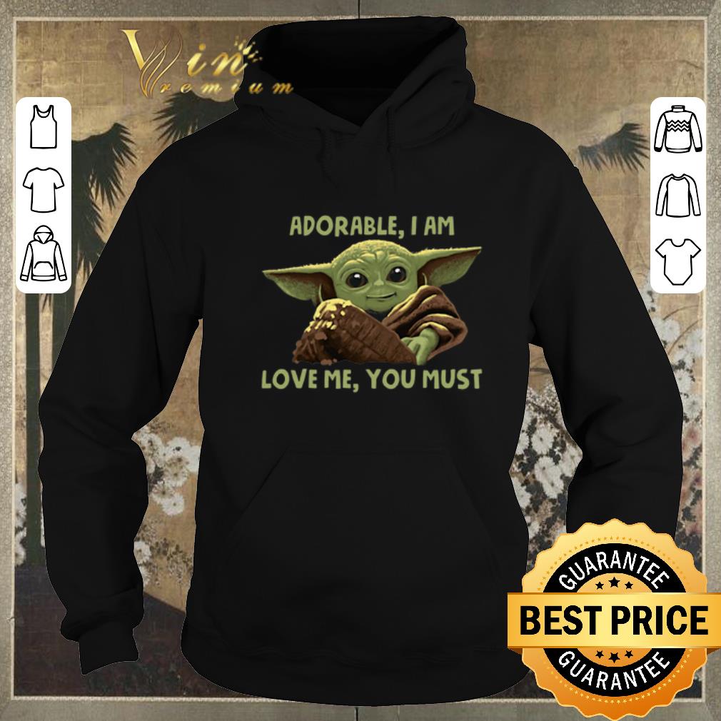 Top Baby Yoda adorable i am love me you must Mandalorian shirt sweater 4 - Top Baby Yoda adorable i am love me you must Mandalorian shirt sweater