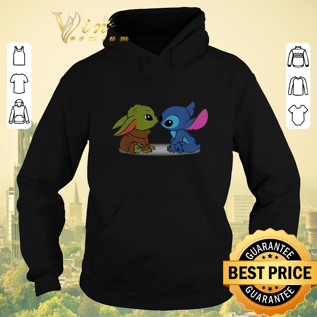 Top Baby Yoda and baby Stitch shirt sweater 4 - Top Baby Yoda and baby Stitch shirt sweater