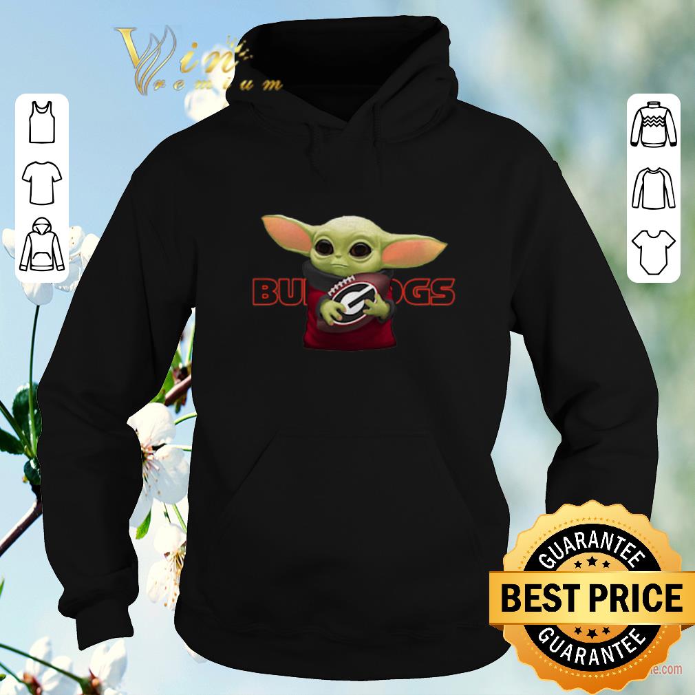 Top Baby Yoda hug Georgia Bulldogs Star Wars Mandalorian shirt sweater 4 - Top Baby Yoda hug Georgia Bulldogs Star Wars Mandalorian shirt sweater