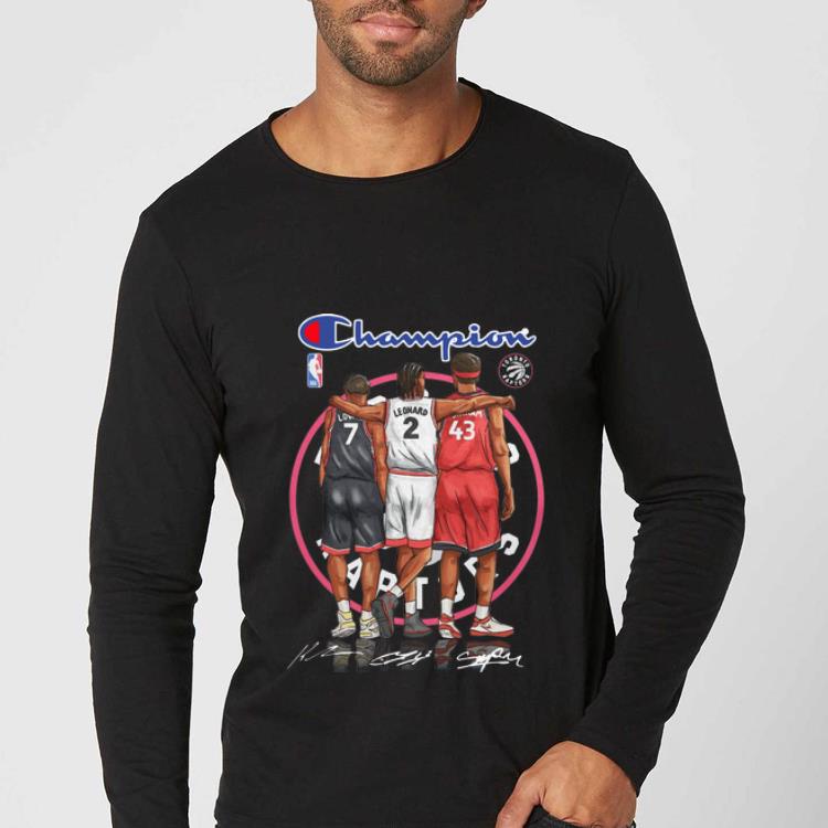Top Champions Kyle Lowry Leonard Pascal Siakam Toronto Raptors shirt 4 - Top Champions Kyle Lowry Leonard Pascal Siakam Toronto Raptors shirt