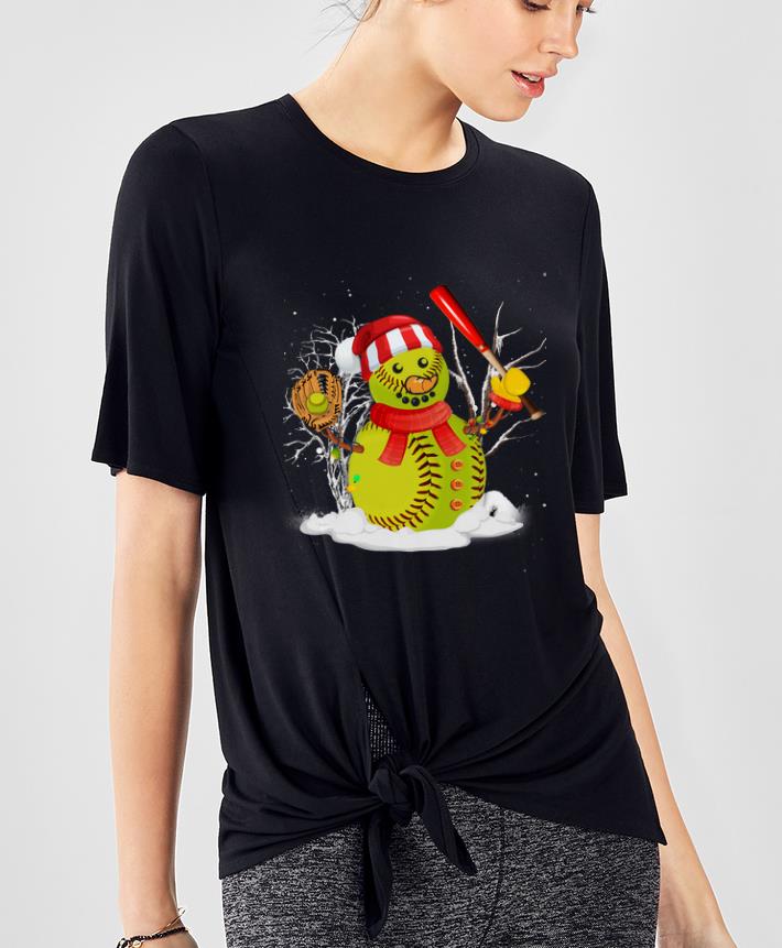 Top Christmas Baseball Player Santa Softball Lover shirt 4 - Top Christmas Baseball Player Santa Softball Lover shirt
