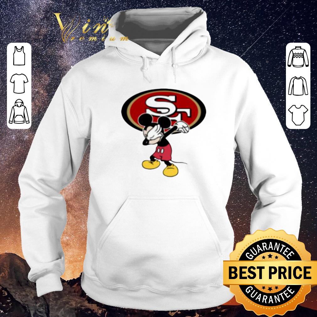 Top Dabbing Mickey San Francisco 49ers shirt 4 - Top Dabbing Mickey San Francisco 49ers shirt