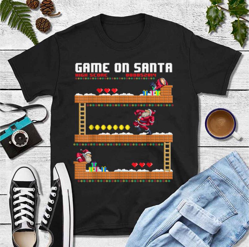 Top Game On Santa Ugly Christmas Gamer Santa Claus shirt 4 - Top Game On Santa Ugly Christmas Gamer Santa Claus shirt